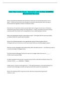 Idaho Real estate Exam - Questions with Verified ANSWERS &NewLine;&lpar;Guaranteed Success&rpar; 