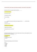 FIN 306 MULTIPLE CHOICE EXAM &vert; QUESTIONS AND ANSWERS &vert; 2026 UPDATED &vert; 100&percnt; CORRECT&period;