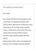 GRE &lpar;Graduate Record Examination&rpar; Math Prep ACTUAL EXAM LATEST UPDATE THIS YEAR QUESTIONS AN DETAILED ANSWERS&period;pdf&NewLine;&NewLine;