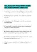 SIDA BADGE SFO FINAL REVIEW SCRIPT&NewLine;2026 TESTED ANSWERS GRADED A&plus;