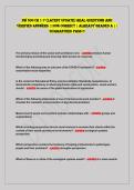 SW 500 CH 1-7 &lpar;LATEST UPDATE&rpar; REAL QUESTIONS AND&NewLine;VERIFIED ANSWERS &vert;100&percnt; CORRECT &vert; ALREADY GRADED A &vert;&vert;&NewLine;GUARANTEED PASS &excl;&excl; 