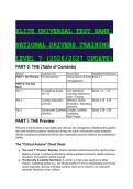 ELITE UNIVERSAL TEST BANK&colon; National Drivers Training Level 7 &lpar;2026&sol;2027&rpar; &vert; S-Tier Prep & Complete Answers