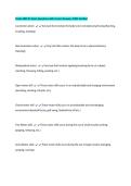 Praxis 5095 SC Exam Questions with Correct Answers 100&percnt; Verified