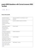 praxis 5095 Questions with Correct Answers 100&percnt;&NewLine;Verified