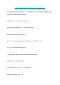 PE Praxis 5095 Questions with Correct Answers 100&percnt; Verified  
