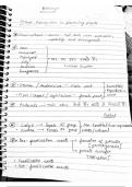 Class notes biology 