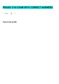 PRAXIS 5154 EXAM WITH CORRECT ANSWERS