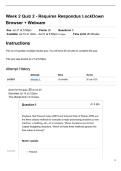 FIN 306 QUIZ 2 WEEK 2 &vert; QUESTIONS AND ANSWERS &vert; 2026 UPDATED - GRADED A&plus;&period;