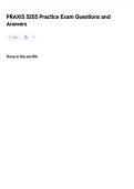 PRAXIS 5205 Practice Exam Questions and&NewLine;Answers