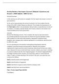 Activity Review a final report &sol;Course 6 &sol;Module 3 Questions and&NewLine;Answers &vert; 2026 Update &vert; 100&percnt; Correct&period;