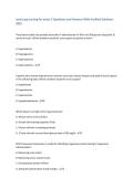 med surg nursing for exam 1 Questions and Answers With Verified Solutions&NewLine;2025