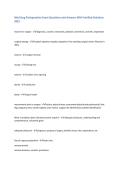 Med Surg Perioperative Exam Questions and Answers With Verified Solutions&NewLine;2025