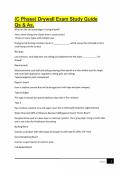 &lpar;C Phase&rpar; Drywall Exam Study Guide Qs & As&period;