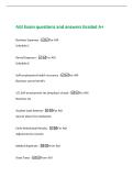 AGI Exam questions and answers Graded A&plus;