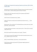 ATI Med-surg&colon; Perioperative Nursing Exam Questions and Answers With Verified&NewLine;Solutions 2025&NewLine;