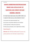 HAWAII JOURNEYMAN ELECTRICIAN EXAM PRACTICE TEST 2026 &ndash; 200&plus; REAL PSI-STYLE QUESTIONS & CORRECT ANSWERS WITH DETAILED RATIONALES &vert; PASS YOUR HAWAII ELECTRICAL LICENSE EXAM THE FIRST TIME&NewLine;&NewLine;