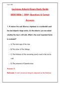 LOUISIANA ARBORIST EXAM 2025 &ndash; 200&plus; PRACTICE QUESTIONS & ANSWERS WITH RATIONALES