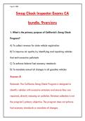 CALIFORNIA SMOG CHECK INSPECTOR EXAM PREP 2026 &ndash; 200 VERIFIED QUESTIONS WITH DETAILED RATIONALES &vert; PASS BAR CERTIFICATION ON YOUR FIRST TRY&NewLine;&NewLine;