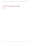 Law of the Internal Market &vert; HC & OG Notes &vert; Hasselt &vert; 2025&sol;26