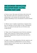 SKIN DISORDERS CERTIFICATION&NewLine;EVALUATION EXAMS 2026 FULL&NewLine;SOLUTION STUDY GUIDE&NewLine;