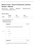 BIO 152 MODULE 3 EXAM 2026 - REQUIRES RESPONDUS LOCKDOWN BROWSER &plus; WEBCAM &vert; 100&percnt; CORRECT -  PORTAGE LEARNING&period;