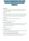 SLO1 WGU COMPREHENSIVE STUDY GUIDE&NewLine;2026 FULL QUESTIONS AND SOLUTIONS&NewLine;GRADED A&plus;&NewLine;