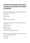 SMARTSHEET CERTIFICATION CORE PRODUCT&NewLine;2026 LIKELY EXAM QUESTIONS WITH ANSWER&NewLine;EXPLANATIONS&NewLine;