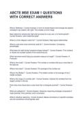 ABCTE MSE EXAM 1 QUESTIONS WITH CORRECT ANSWERS