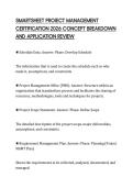 SMARTSHEET PROJECT MANAGEMENT&NewLine;CERTIFICATION 2026 CONCEPT BREAKDOWN&NewLine;AND APPLICATION REVIEW