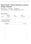 BIO 152 MODULE 5 EXAM 2026 - REQUIRES RESPONDUS LOCKDOWN BROWSER &plus; WEBCAM 100&percnt; CORRECT - PORTAGE&period;