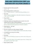 SNHD AEMT CERTIFICATION SCRIPT 2026&NewLine;QUESTIONS WITH SOLUTIONS GRADED A&plus;