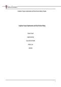 WGU C229&colon; Assessment 1  Compliance Program Implementation and Ethical Decision-Making &vert; 2026 Update