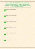 Exam 2&colon; BIOS 252&sol; BIOS252 &vert; Questions and correct &NewLine;Answers &lpar;Latest 2026&sol; 2027 Update&rpar; Anatomy and &NewLine;Physiology II with Lab Review &vert; Grade A&vert; 100 OUT OF 100 &NewLine; &lpar;Accurate&rpar; -Chamberlain