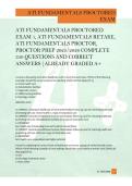 ATI Fundamentals Proctored Exam Practice Questions Answers Nursing Study Guide PDF Download&NewLine;&NewLine;