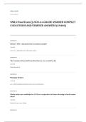 NMLS safe mortgage loan originator EXAM A&plus; GRADE ASSURED COMPLETE SOLUTIONS AND VERIFIED ANSWERS