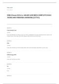 NMLS safe act EXAM A&plus; GRADE ASSURED COMPLETE SOLUTIONS AND VERIFIED ANSWERS