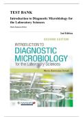 Test Bank &mdash; Introduction to Diagnostic Microbiology for the Laboratory Sciences&comma; 2nd Edition &lpar;Delost&comma; 2022&rpar;&comma; Chapters 1-24 &vert; All Chapters Covered