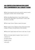 AEA CERTIFICATION PREPARATION SCRIPT&NewLine;2026 COMPREHENSIVE Q&A ALREADY PASSED