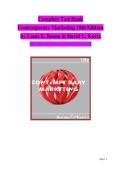 TEST BANK Contemporary Marketing 18th Edition &ndash; Louis E&period; Boone & David L&period; Kurtz &ndash; Complete Test Bank &lpar;All Chapters&rpar; with Verified MCQs & Answers