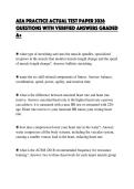 AEA PRACTICE ACTUAL TEST PAPER 2026&NewLine;QUESTIONS WITH VERIFIED ANSWERS GRADED&NewLine;A&plus;