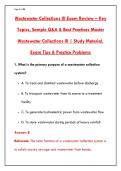 WASTEWATER COLLECTIONS III EXAM REVIEW 2026 &ndash; COMPREHENSIVE PRACTICE TEST WITH VERIFIED ANSWERS & RATIONALES&NewLine;&NewLine;