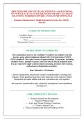 HESI PEDIATRICS RN EXIT EXAM&comma; WITH NGN - &lpar;85 QUESTIONS&rpar; &NewLine;UP-TO-DATE ACTUAL EXAM QUESTIONS AND 100&percnt; ACCURATE &NewLine;SOLUTIONS &vert; VERIFIED ANSWERS - INSTANT PDF DOWNLOAD 