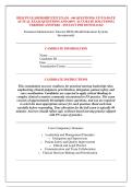 HESI PN LEADERSHIP EXIT EXAM - &lpar;60 QUESTIONS&rpar; UP-TO-DATE &NewLine;ACTUAL EXAM QUESTIONS AND 100&percnt; ACCURATE SOLUTIONS &vert; &NewLine;VERIFIED ANSWERS - INSTANT PDF DOWNLOAD 