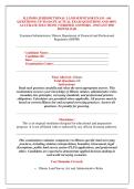 ILLINOIS JURISDICTIONAL LAND SURVEYOR EXAM - &lpar;60 &NewLine;QUESTIONS&rpar; UP-TO-DATE ACTUAL EXAM QUESTIONS AND 100&percnt; &NewLine;ACCURATE SOLUTIONS &vert; VERIFIED ANSWERS - INSTANT PDF &NewLine;DOWNLOAD