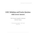 GIAC Security Essentials &lpar;GSEC&rpar; Certification 2026&ndash;2027 &vert; Definitions and Practice Questions with Verified Answers