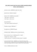 CRNA PREP EXAM&vert;QUESTIONS AND VERIFIED ANSWERS&vert;NEWEST UPDATE 2026&vert;GRADED A&plus;&NewLine;&NewLine;