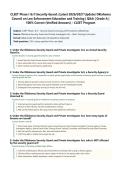 CLEET Phase I & II Security Guard Exam Latest 2026&sol;2027 Update &vert; Oklahoma Unarmed Security Guard Test Prep &vert; Complete Q&A with Verified Answers and Detailed Rationales &vert; Armed Security Guard Licensing&comma; Legal Powers&comma; Arrest Authority&comma; Use of Force&comma; Patrol 