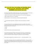 3rd Year IEC Final&colon; Grounding and Bonding&comma; Motor &NewLine;Control Circuits -Questions with Verified &NewLine;ANSWERS &lpar;Guaranteed Success&rpar; 