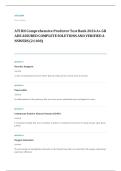 ATI RN fundamentals proctored EXAM A&plus; GRADE ASSURED COMPLETE SOLUTIONS AND VERIFIED ANSWERS
