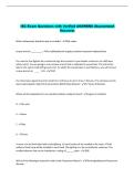 IEC Exam Questions with Verified ANSWERS &lpar;Guaranteed &NewLine;Success&rpar; 